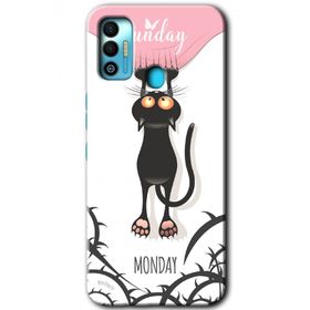 Tecno Spark 7T Dark Sunday Baskılı Uyumlu Silikon Kılıf