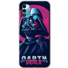 Tecno Spark 7T Darth Vader Baskılı Uyumlu Silikon Kılıf