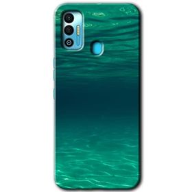 Tecno Spark 7T Derin Deniz Baskılı Uyumlu Silikon Kılıf