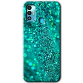 Tecno Spark 7T Diamonds Baskılı Uyumlu Silikon Kılıf