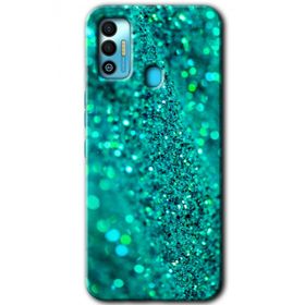 Tecno Spark 7T Diamonds Baskılı Uyumlu Silikon Kılıf