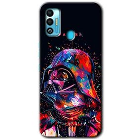 Tecno Spark 7T Father Vader Baskılı Uyumlu Silikon Kılıf