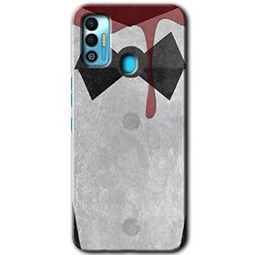 Tecno Spark 7T Gentleman Blood Baskılı Uyumlu Silikon Kılıf