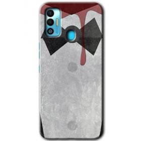 Tecno Spark 7T Gentleman Blood Baskılı Uyumlu Silikon Kılıf