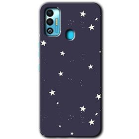 Tecno Spark 7T Gökyüzü Yıldız Baskılı Uyumlu Silikon Kılıf