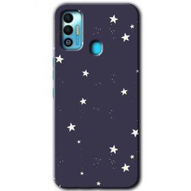 Tecno Spark 7T Gökyüzü Yıldız Baskılı Uyumlu Silikon Kılıf