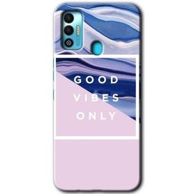 Tecno Spark 7T Good Vibes Baskılı Uyumlu Silikon Kılıf