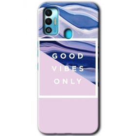 Tecno Spark 7T Good Vibes Baskılı Uyumlu Silikon Kılıf