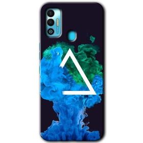 Tecno Spark 7T İnk Clot Baskılı Uyumlu Silikon Kılıf