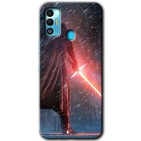 Tecno Spark 7T Kylo Ren Baskılı Uyumlu Silikon Kılıf