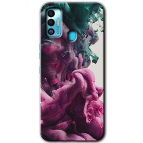 Tecno Spark 7T Liquid Cloud Baskılı Uyumlu Silikon Kılıf