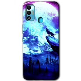 Tecno Spark 7T Mega Kurt Baskılı Uyumlu Silikon Kılıf