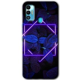 Tecno Spark 7T Mekanik Yaprak 5 Baskılı Uyumlu Silikon Kılıf