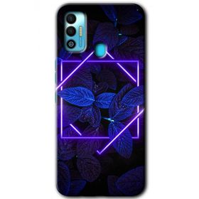 Tecno Spark 7T Mekanik Yaprak 5 Baskılı Uyumlu Silikon Kılıf