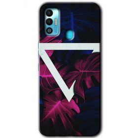 Tecno Spark 7T Mekanik Yaprak Baskılı Uyumlu Silikon Kılıf