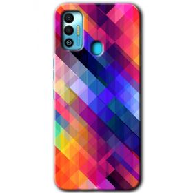 Tecno Spark 7T Multi Oblique Baskılı Uyumlu Silikon Kılıf