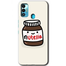 Tecno Spark 7T Nutella Aşkım Baskılı Uyumlu Silikon Kılıf