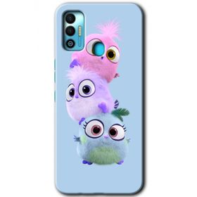 Tecno Spark 7T Puffy Baskılı Uyumlu Silikon Kılıf