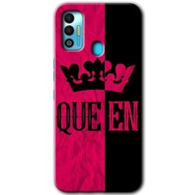 Tecno Spark 7T Queen Baskılı Uyumlu Silikon Kılıf