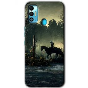 Tecno Spark 7T Savaşçı Baskılı Uyumlu Silikon Kılıf