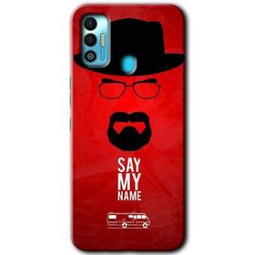 Tecno Spark 7T Say My Name Baskılı Uyumlu Silikon Kılıf