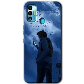 Tecno Spark 7T Sonbahar Yalnızlığı Baskılı Uyumlu Silikon Kılıf