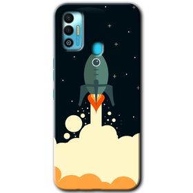 Tecno Spark 7T Spots Lilac Baskılı Uyumlu Silikon Kılıf