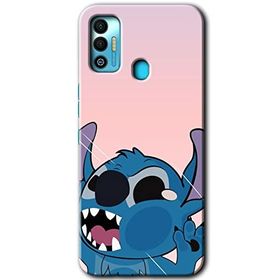 Tecno Spark 7T Stitch Baskılı Uyumlu Silikon Kılıf