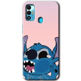 Tecno Spark 7T Stitch Baskılı Uyumlu Silikon Kılıf