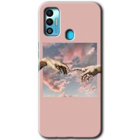 Tecno Spark 7T Tutunamayanlar Baskılı Uyumlu Silikon Kılıf