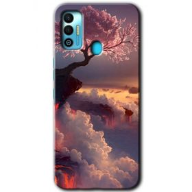 Tecno Spark 7T Uçurumdaki Hayat Baskılı Uyumlu Silikon Kılıf