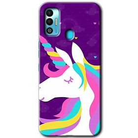 Tecno Spark 7T Unicorn Sleep Baskılı Uyumlu Silikon Kılıf