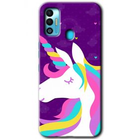 Tecno Spark 7T Unicorn Sleep Baskılı Uyumlu Silikon Kılıf