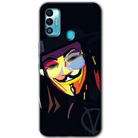 Tecno Spark 7T Vendetta Baskılı Uyumlu Silikon Kılıf
