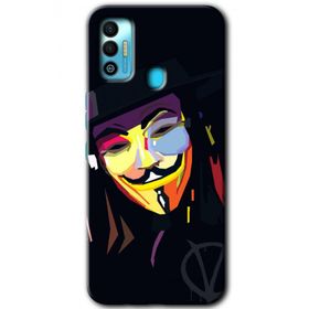 Tecno Spark 7T Vendetta Baskılı Uyumlu Silikon Kılıf