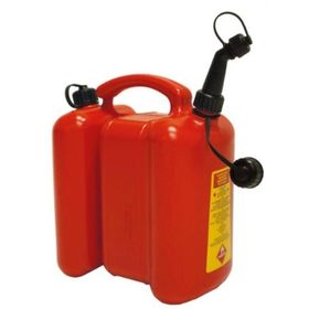 Tecomec 6 lt 3 lt Çift Bölmeli Benzin Bidonu