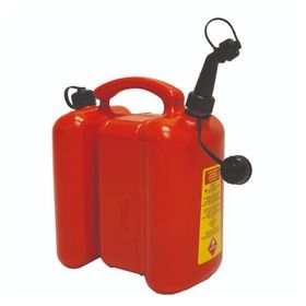 Tecomec 6 lt 3 lt Çift Bölmeli Benzin Bidonu