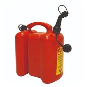 Tecomec 6 lt 3 lt Çift Bölmeli Benzin Bidonu