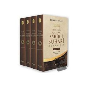 Tecrid-i Sarih Açıklamalı Sahih-i Buhari Muhtasarı - 4 Cilt Takım - Çelik Yayınevi