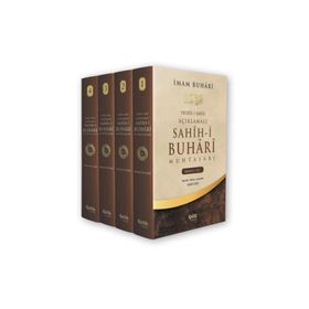 Tecrid-i Sarih Açıklamalı Sahih-i Buhari Muhtasarı - 4 Cilt Takım - Çelik Yayınevi