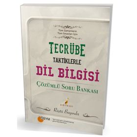 Tecrübe Dilbilgisi Tamamı Çözümlü Soru Bankası - Gökhan Artantaş