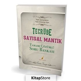 Tecrübe Sayısal Mantık Tamamı Çözümlü Soru Bankası Enver Seçgin Pelikan Tıp Teknik Yayınları