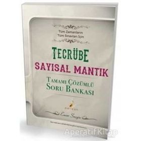 Tecrübe Sayısal Mantık Tamamı Çözümlü Soru Bankası Enver Seçgin Pelikan Tıp Teknik Yayınları