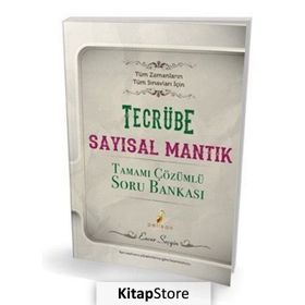 Tecrübe Sayısal Mantık Tamamı Çözümlü Soru Bankası Enver Seçgin Pelikan Tıp Teknik Yayınları
