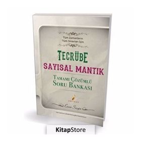 Tecrübe Sayısal Mantık Tamamı Çözümlü Soru Bankası Enver Seçgin Pelikan Tıp Teknik Yayınları