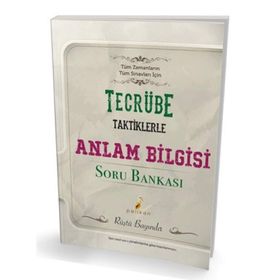 Tecrübe Taktiklerle Anlam Bilgisi Soru Bankası-Pelikan Yayınları