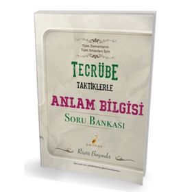 Tecrübe Taktiklerle Anlam Bilgisi Soru Bankası-Pelikan Yayınları