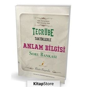Tecrübe Taktiklerle Anlam Bilgisi Soru Bankası-Pelikan Yayınları