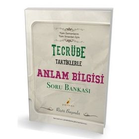 Tecrübe Taktiklerle Anlam Bilgisi Soru Bankası Rüştü Bayındır Pelikan Yayınları