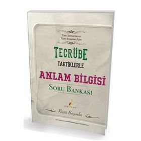Tecrübe Taktiklerle Anlam Bilgisi Soru Bankası Rüştü Bayındır Pelikan Yayınları